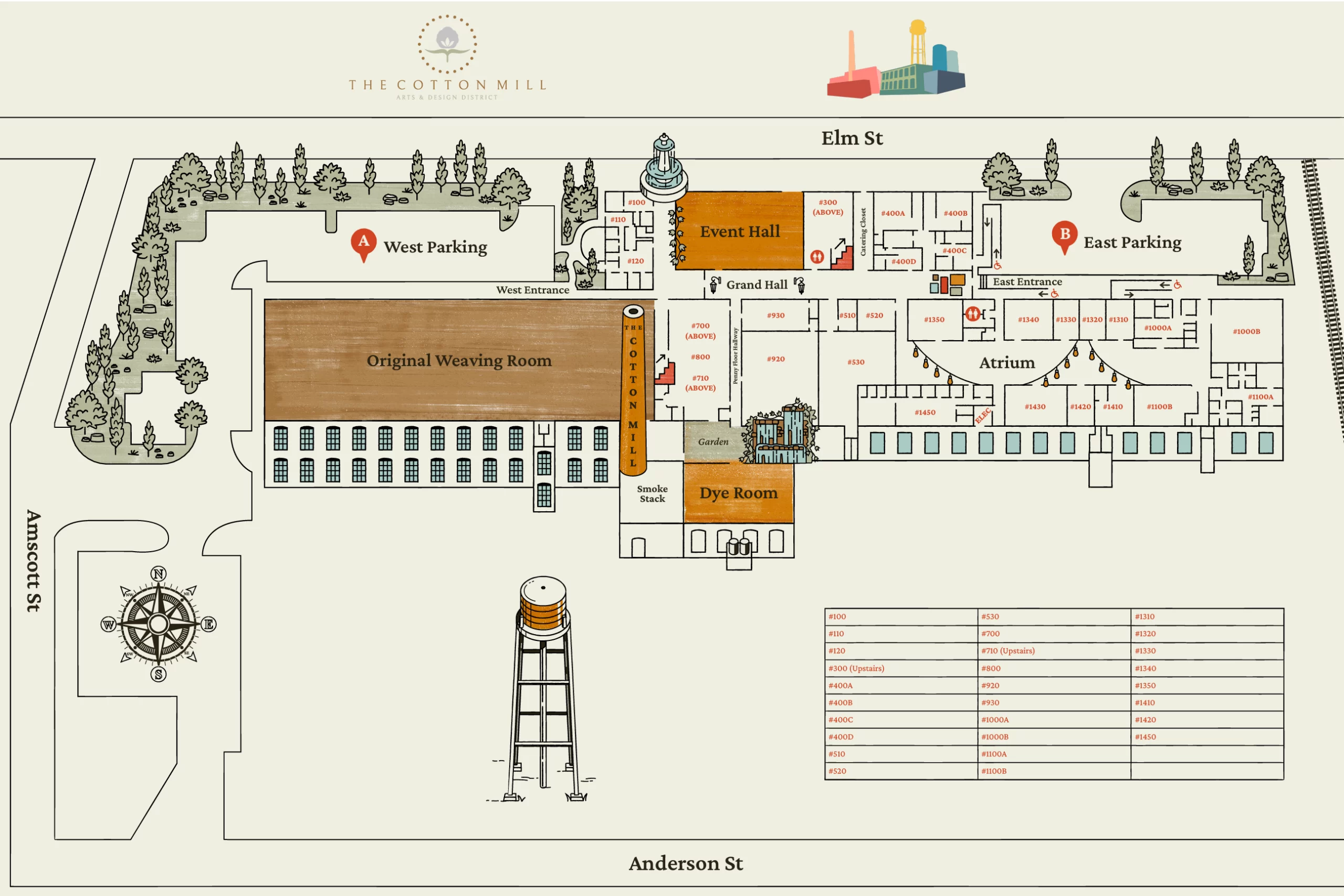 The Cotton Mill Property Map